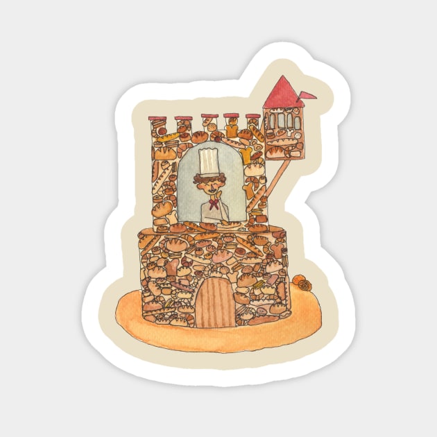 bread castle Sticker by heartyearning